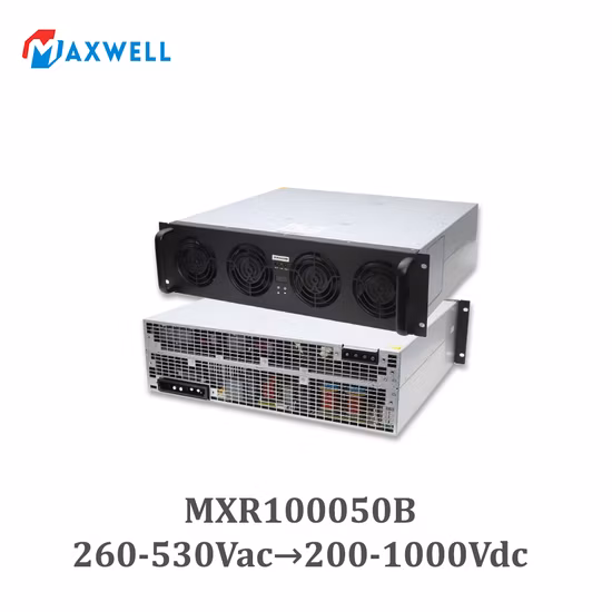 Módulo rectificador Maxwell, convertidor rectificador de cargador de CC de 50kw para estación de carga de CC