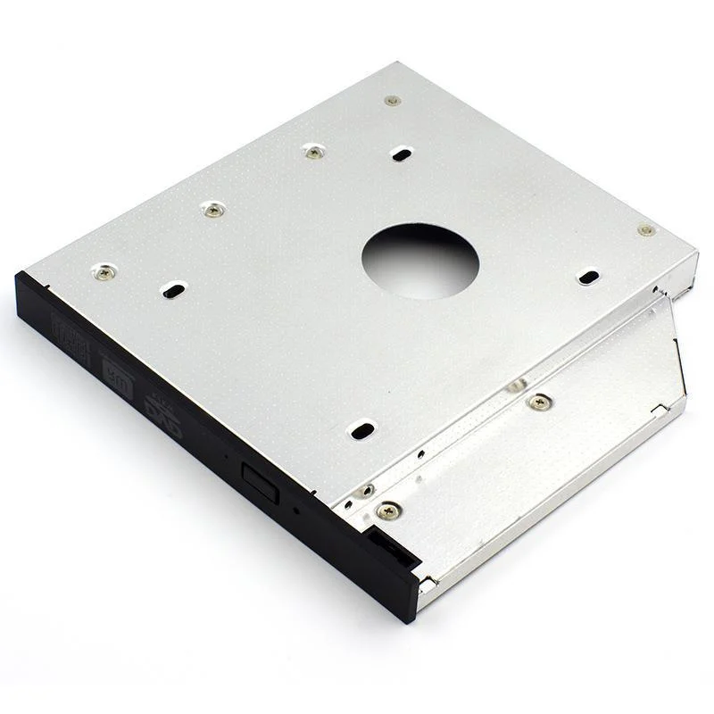 Aluminum 9.5/12.7mm 2ND HDD Caddy 2.5 Inch SATA I/II/III/HDD/SSD Optical Bay Second HDD Caddy